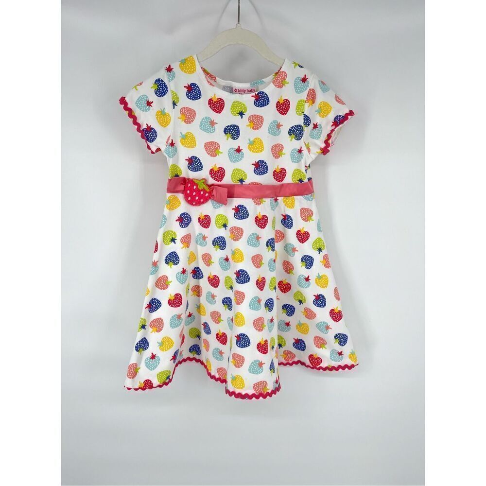 Bitty Baby by American Girl Berry Adorable Strawberry Dress For Girls Size 6